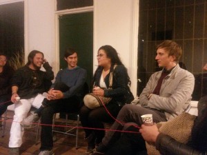 Diálogo colaborativo y encuentro comunitario entre colectivos de músicas comunitarias. Bogotá, 18 de Julio de 2014.